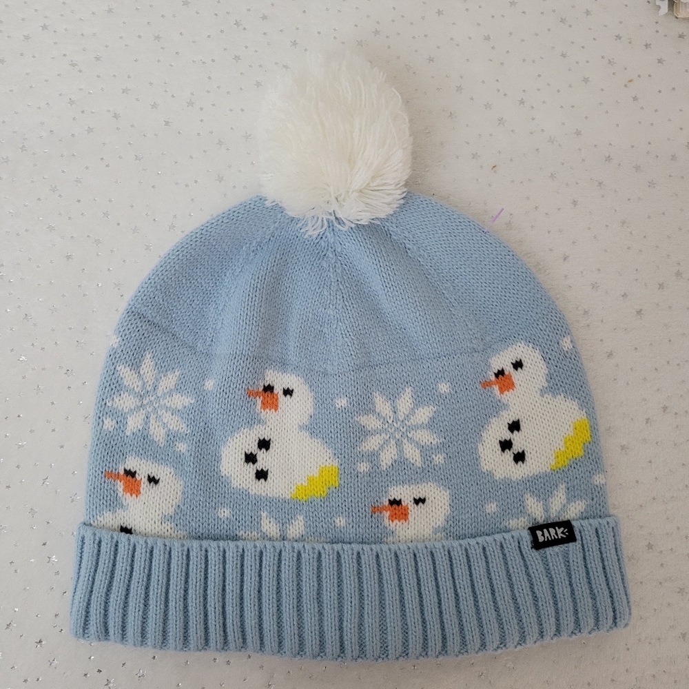 Bark Kids Light Blue Hat with Duck Design